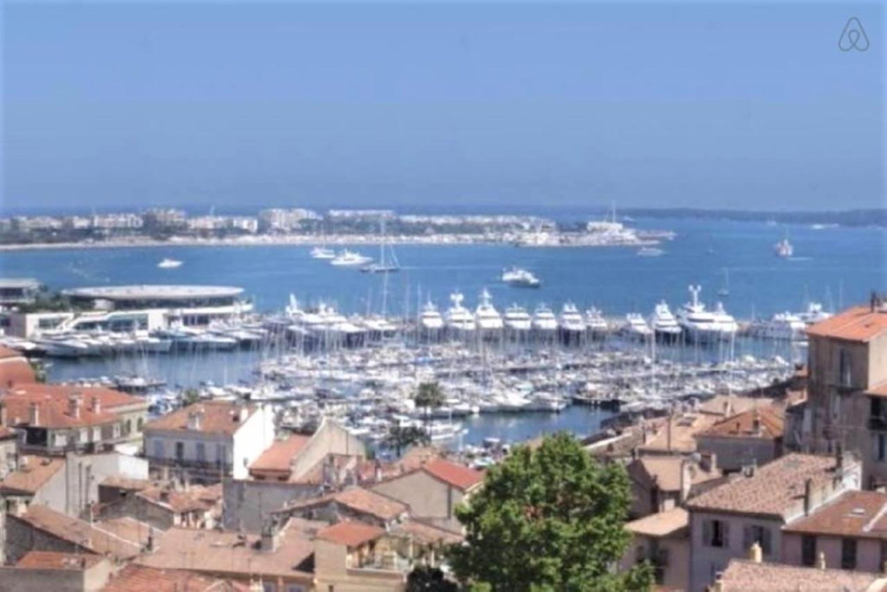 Appartement F3 Vue Mer Et Croisette Cannes Bagian luar foto