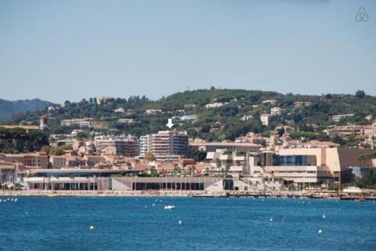 Appartement F3 Vue Mer Et Croisette Cannes Bagian luar foto