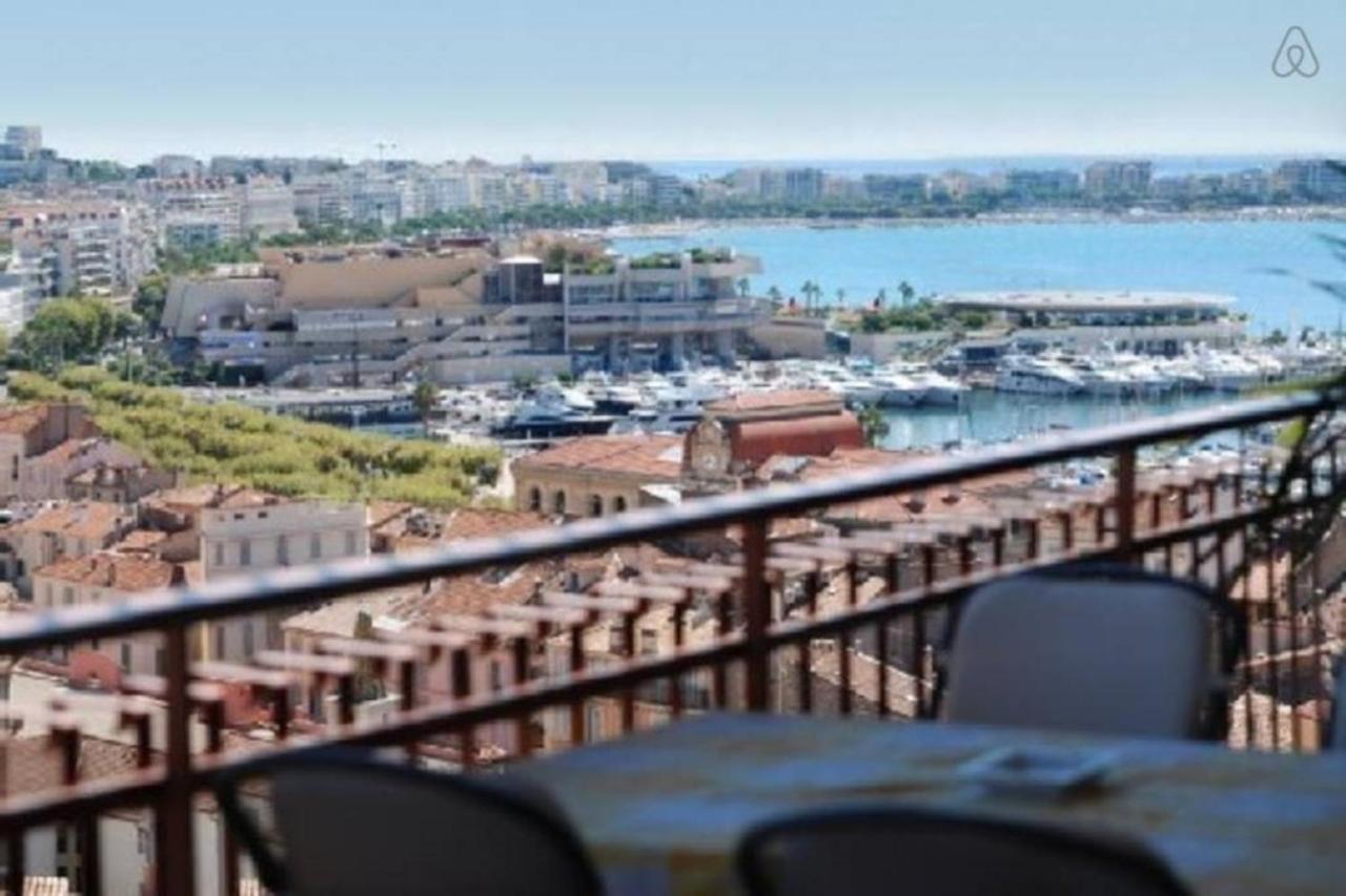 Appartement F3 Vue Mer Et Croisette Cannes Bagian luar foto
